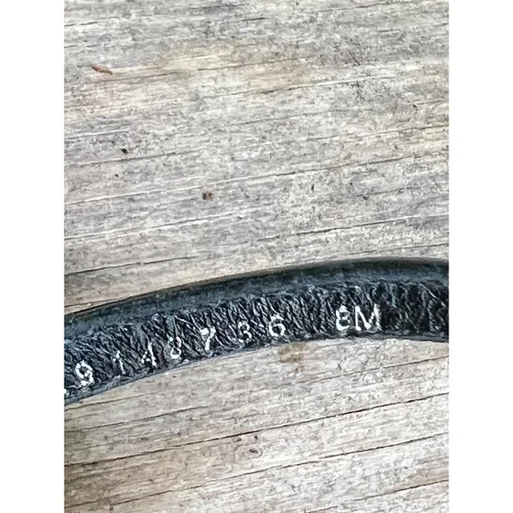 TORY BURCH Reva Logo Flower Blossom Logo Thong Wedge Sandals Breely 8 - Picture 7 of 10